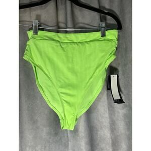 California Waves High Waist Ribbed Swim Bottom Juniors Size Med